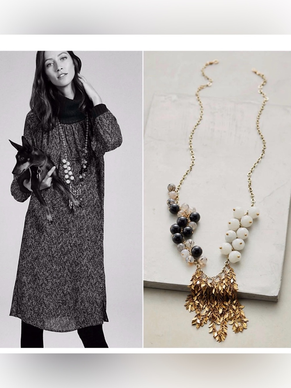 New Anthropologie Aurelia Necklace